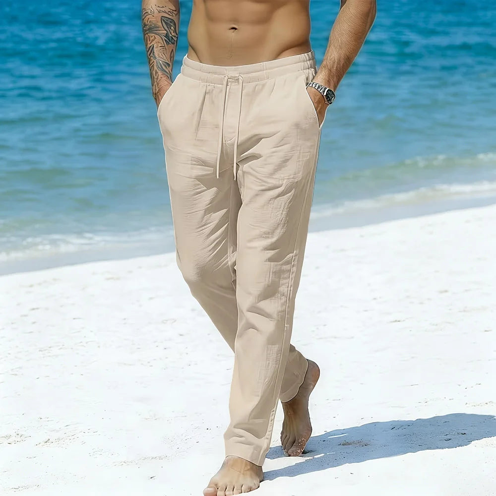 Men’s Premium Cotton Linen Pants