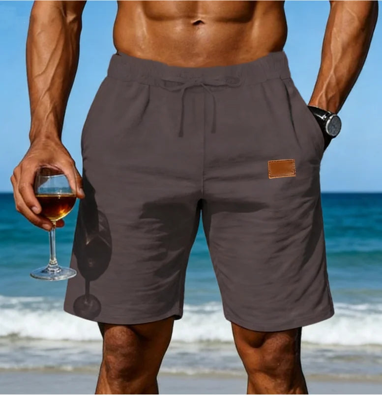 Men’s Linen Beach Shorts
