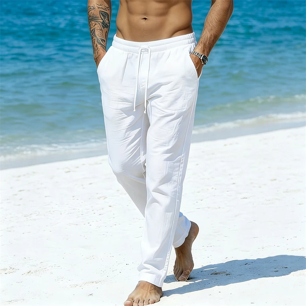 Men’s Premium Cotton Linen Pants