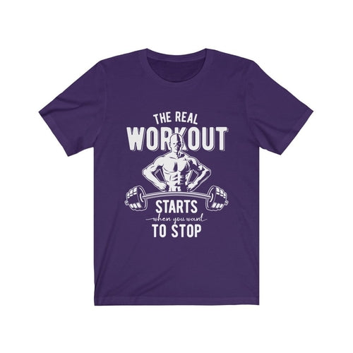 The Real Workout Unisex T-Shirt